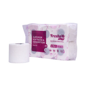 Restroom Tissue Roll 6 in 1